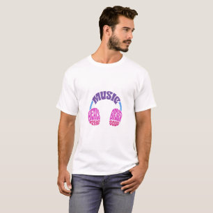 Camiseta Presente para Amante de Música - Arte de Palavras