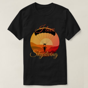 Camiseta Presente para amante de paraquedismo vintage