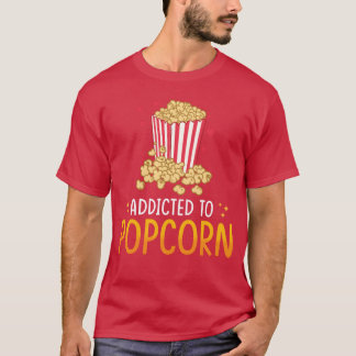 Camiseta Presente para Amante de Pipoca Funny amigos da Pip