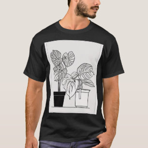Camiseta Presente para Amante de Plantas de Interior Monste