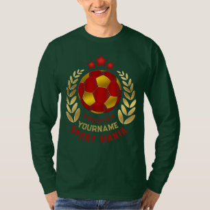 Camiseta Presente para Amantes de Futebol