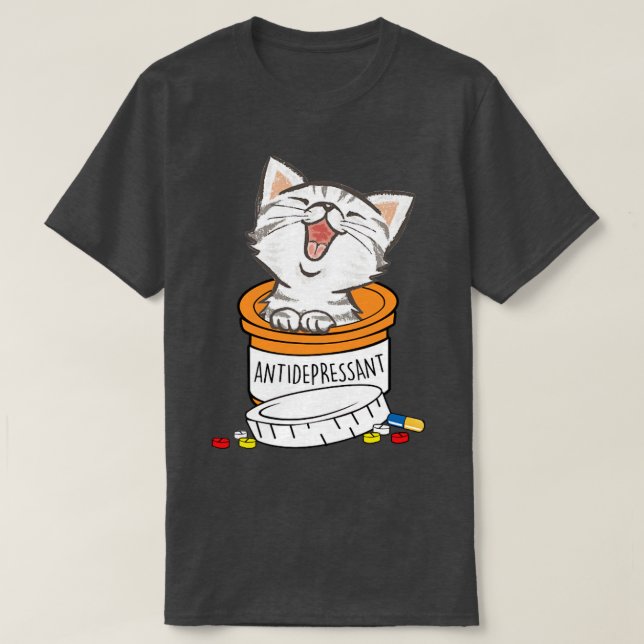 Camiseta presente para amantes de gatos (Frente do Design)