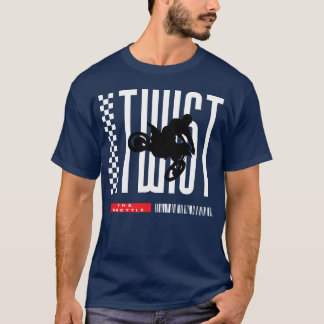 Camiseta Presente para amigos de bicicleta esportiva Twist