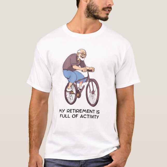 Camiseta presente para aposentadoria (Frente)