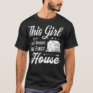 Camiseta Presente para as mulheres em casa Nova casa