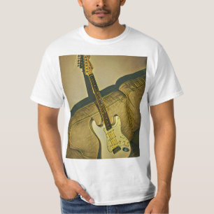 Camiseta Presente para assistente guitarrista de professor