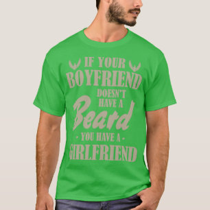 Camiseta Presente para barbas de galinha se o seu Namorado