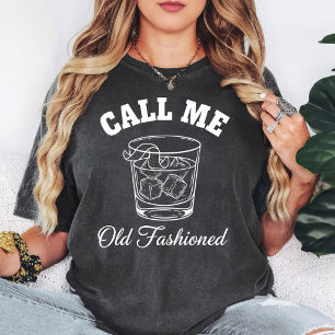 Camiseta Presente para Bebedor de Whisky à Moda Antiga