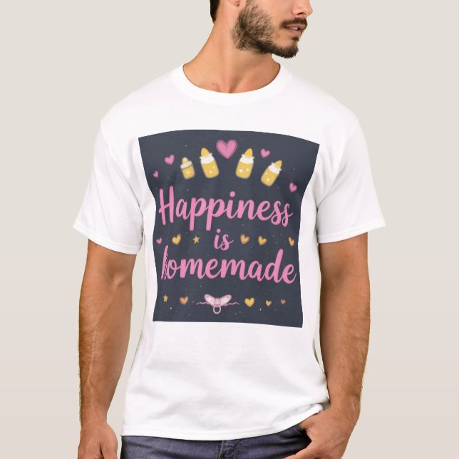 Camiseta Presente para chá de bebê  (Frente)