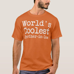 Camiseta Presente para cunhado do homem Irmão mais legal d