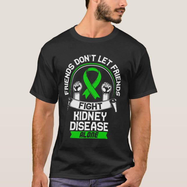 Camiseta Presente Para Doentes Com Doença Renal - Sensibili (Frente)