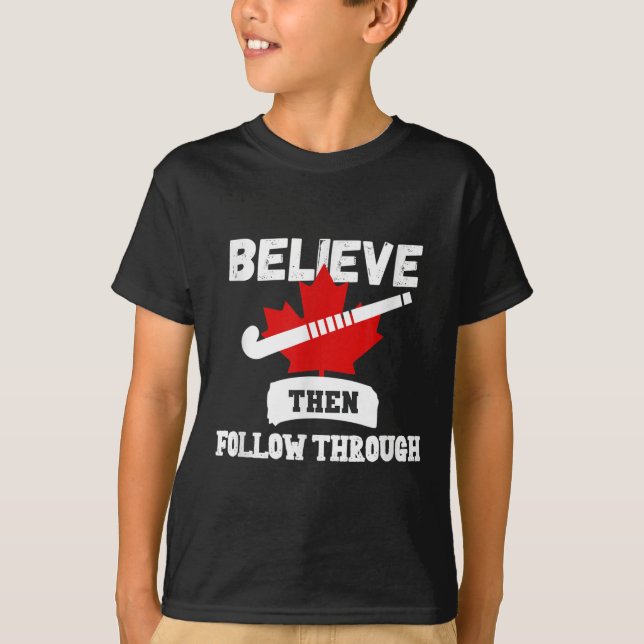 Camiseta Presente para Equipe de Hóquei em Campo ou Esquadr (Frente)