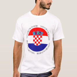 Camiseta Presente para Fã de Futebol Croata