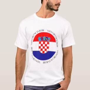 Camiseta Presente para Fã de Futebol Croata