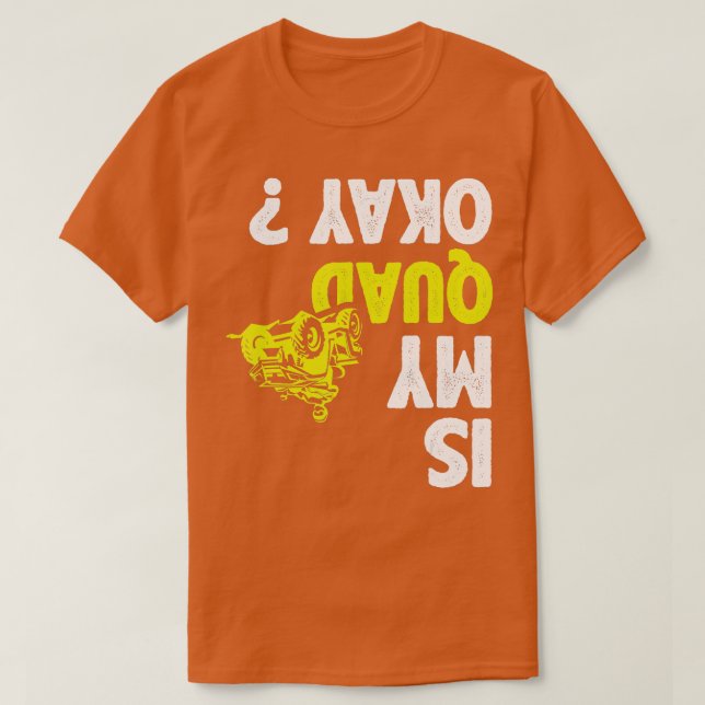 Camiseta Presente para homens da AV Quad Racing (Frente do Design)