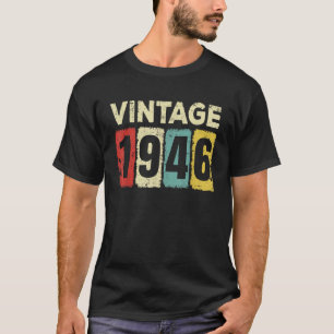 Camiseta Presente para Homens e Mulheres de 80 Anos de Idad