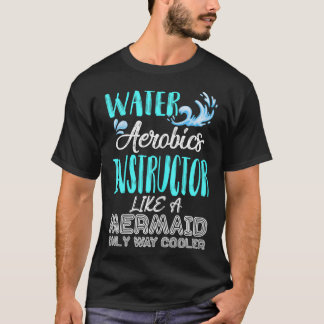 Camiseta Presente Para Instrutor De Águas Aquáticas Como Um