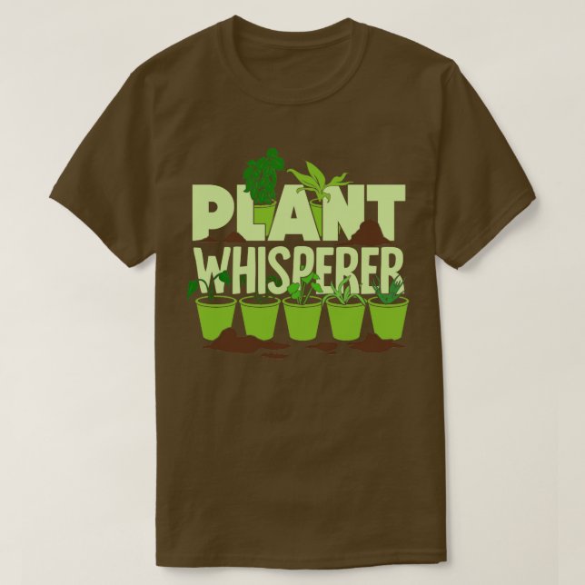 Camiseta Presente para jardinagem de água de proteção do de (Frente do Design)