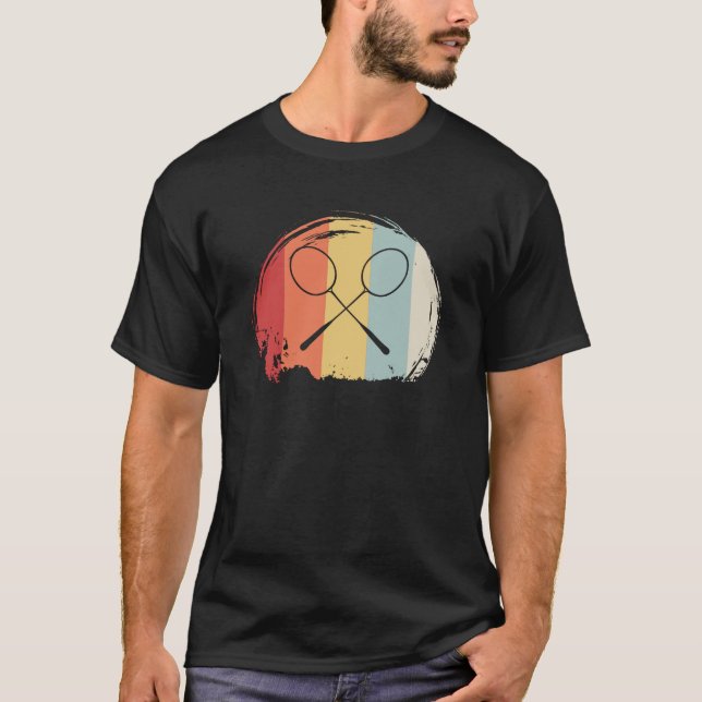 Camiseta Presente para jogador de badminton (Frente)