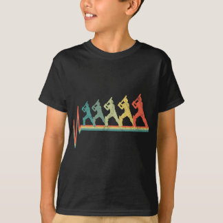 Camiseta Presente para jogador de críquete Ritmo cardíaco d