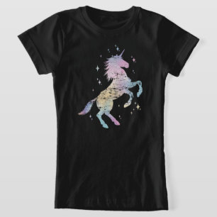 Camiseta Presente para Meninas Amantes de Unicórnios Fadas