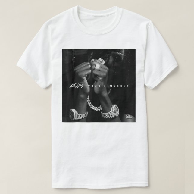 Camiseta Presente Para Mulheres Americanas Lil Rapper Tjay  (Frente do Design)