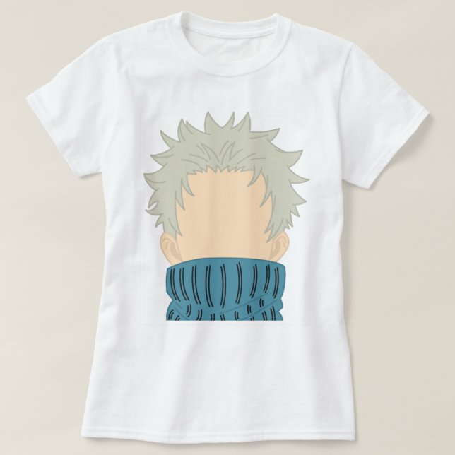 Camiseta Presente Para Mulheres Inumaki Manga Alternar Gif  (Frente do Design)