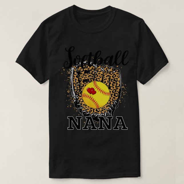 Camiseta Presente para o Dia do Jogo Leopardo Nana do Softb (Frente do Design)