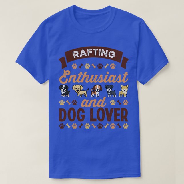 Camiseta Presente para o Entusiasta e o Sobressalto do Cão (Frente do Design)