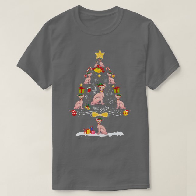 Camiseta Presente para o proprietário da árvore de Natal Sp (Frente do Design)