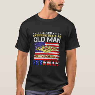 Camiseta Presente para o vovô   Quem ama T-Shirt do exércit