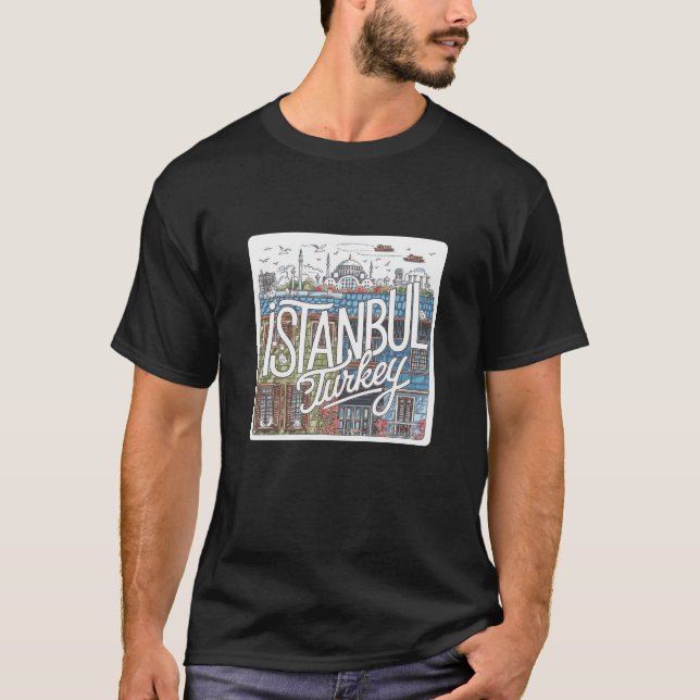 Camiseta Presente para os ventiladores de Istambul (Frente)