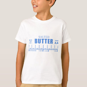 Camiseta Presente para padeiros Manteiga SALGADA