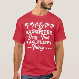 Camiseta Presente para Pai da Guarda de Cores e Mãe da Guar