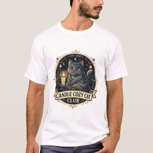 Camiseta Presente para Pai de Gato Candle Cozy - Candle Coz