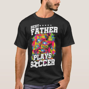 Camiseta Presente para Pai Fã de Futebol Jogador de Futebol