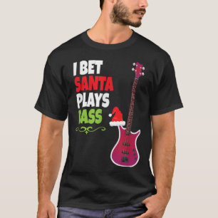 Camiseta Presente para Papais noeis Legal do tocador de vio