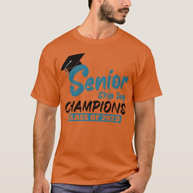 Camiseta Presente para Senior 2023 Pular Dia de Formatura d (Frente)