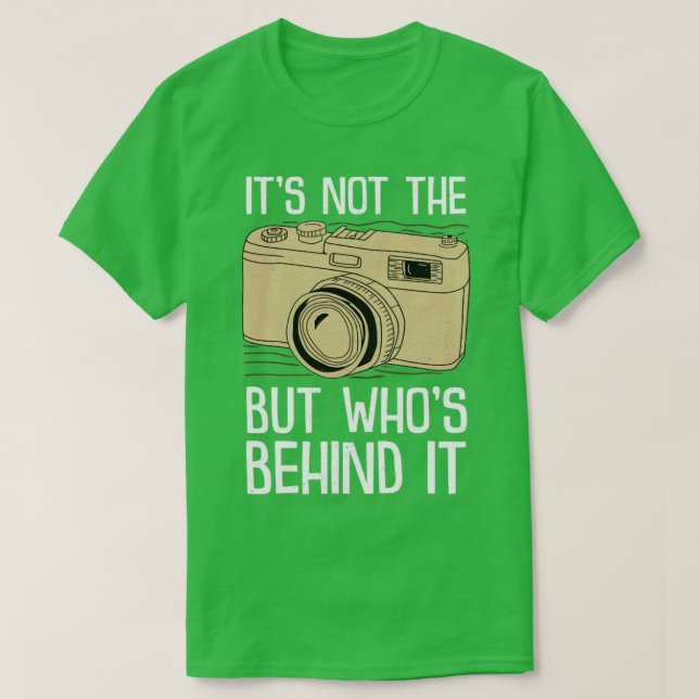 Camiseta Presente para um Fotógrafo Fantástico (Frente do Design)