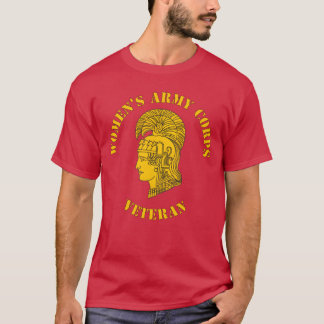 Camiseta Presente para veterana do Corpo Feminino do Exérci