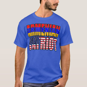 Camiseta Presente Patriota Armênio Americano de Patrimônio