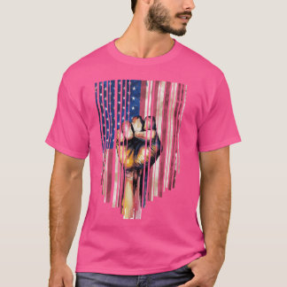 Camiseta Presente Patriótico para Homens e Mulheres EUA Ban