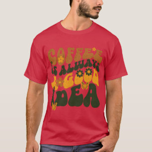 Camiseta Presente Perfeito Design de Café Java Joy