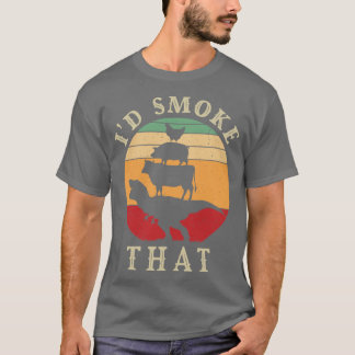Camiseta Presente Perfeito para Churrasqueiro Mestre do Fum