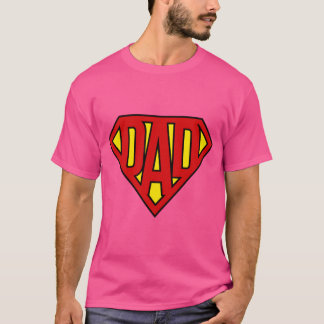 Camiseta Presente perfeito para o Super Pai para Dia de os