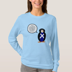 Camiseta Presente Personalizado Bandeira da Escócia Vida Se