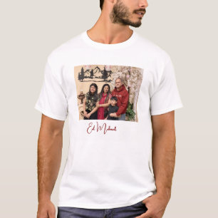 Camiseta Presente Personalizado Da Família Fofa De