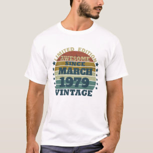 Camiseta Presente personalizado de aniversário de 40 anos d