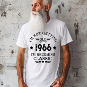 Camiseta Presente personalizado de aniversário de 60 anos v