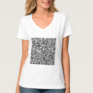 Camiseta Presente personalizado de informações de verificaç